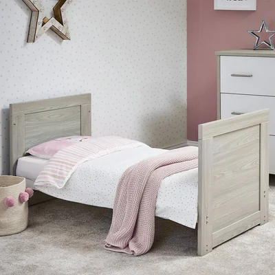 Obaby Nika Mini Cot Bed - Grey Wash,Crib — image 4