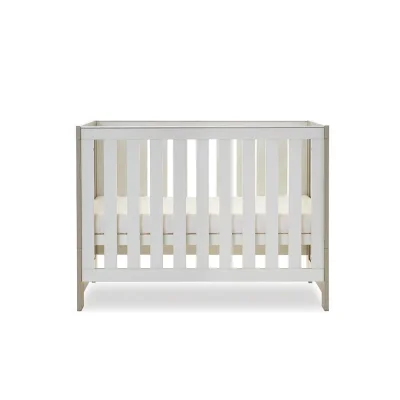Obaby Nika Mini Cot Bed - Grey Wash,Crib — image 5