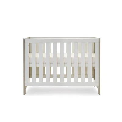 Obaby Nika Mini Cot Bed - Grey Wash,Crib — image 6