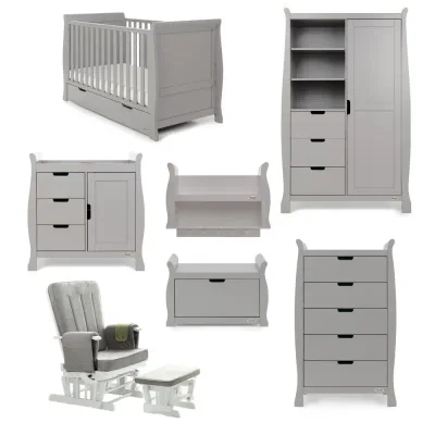 Obaby Stamford Classic Sleigh 5 Piece Furniture Roomset