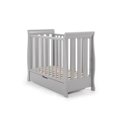 Obaby Stamford Space Saver Cot - Warm Grey - No Mattress — image 5