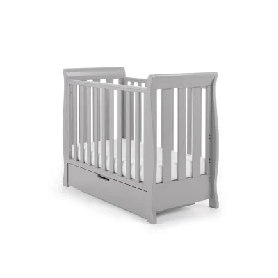 Obaby Stamford Space Saver Cot - Warm Grey - No Mattress — image 7