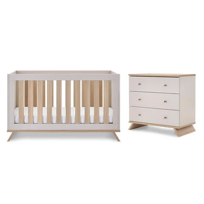 Obaby Thea 2 Piece Room Set - Latte