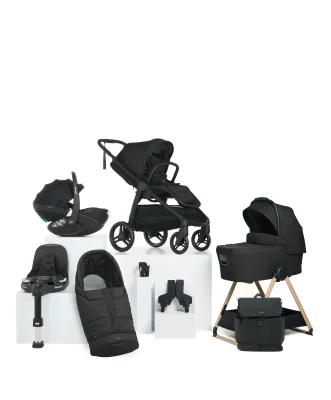 Ocarro 2 Complete Pushchair Bundle with Maxi-Cosi Pebble 360 Pro2 Car SeaT & Base (9 Pieces) - Eclipse