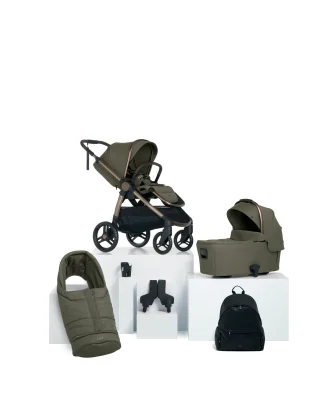 Ocarro 2 Essential Pushchair Bundle (6 Pieces) - Evergreen