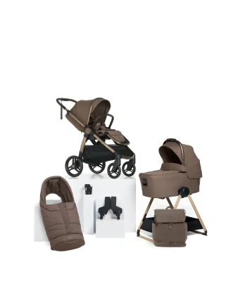Ocarro 2 Essential Pushchair Bundle (7 Pieces) - Crema - Crema