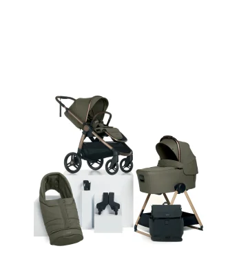 Ocarro 2 Essential Pushchair Bundle (7 Pieces) - Evergreen