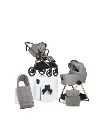 Ocarro 2 Essentrial Pushchair Bundle (7 Pieces) - Crema