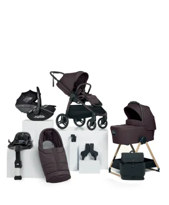 Ocarro 2 Pushchair Bundle with Maxi-Cosi Pebble Slide Pro Car Seat & Base (9 Pieces) - Americano