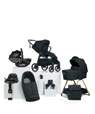 Ocarro 2 Pushchair Bundle with Maxi-Cosi Pebble Slide Pro Car Seat & Base (9 Pieces) - Eclipse