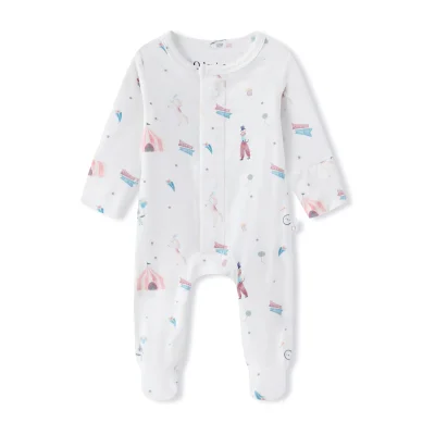 Odevie Genève Bamboo Baby Pyjama Sleepsuit - Le Cirque