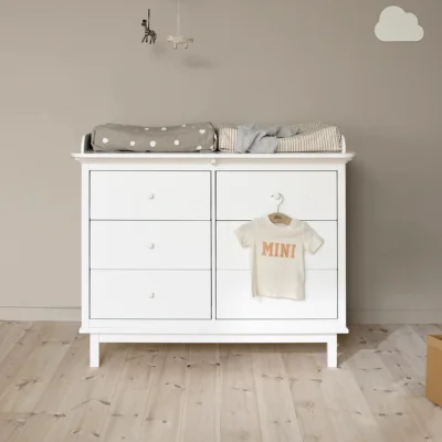 Oliver Furniture Seaside 4 Drawer Nursery Dresser & Changer
