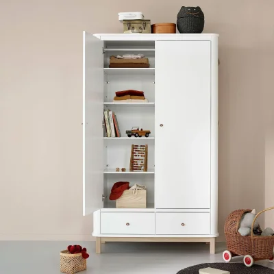 Oliver Furniture Wood Double Wardrobe