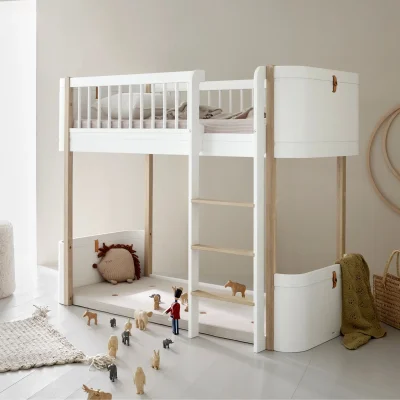 Oliver Furniture Wood Mini+ Low Loft Bed