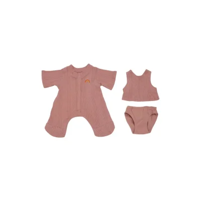 Olli Ella Dinkum Dolls Pointelle PJ Set