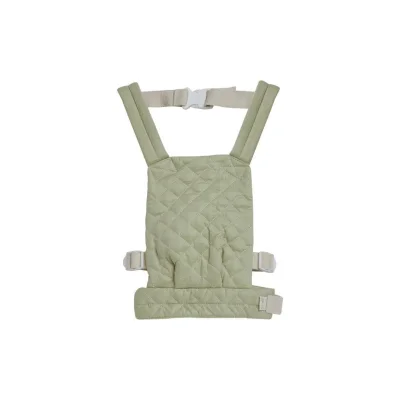 Olli Ella Dinkum Dolls Quilted Carrier - Sage