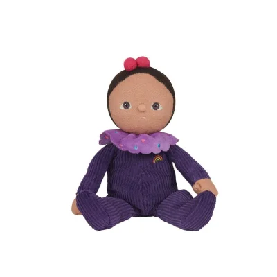 Olli Ella Dinky Dinkum Doll - Freya Fondant - Violet - Freya Fondant