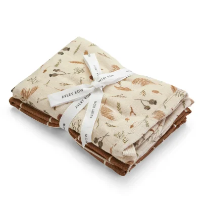 Organic Baby & Toddler Washcloths Set Of 2