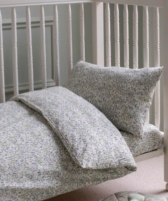 Organic Cotton Cotbed Bedding Set - Riverbank
