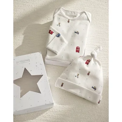 Organic Cotton London New Arrival Gift Set (0–6mths) - 0-6m