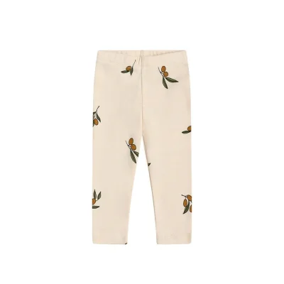 Organic Zoo Leggings - Olive Garden