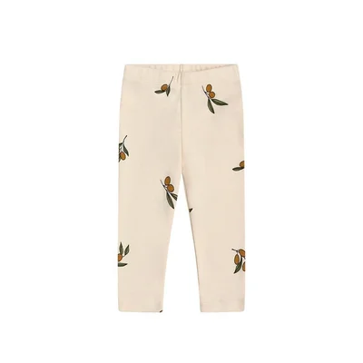 Organic Zoo Leggings - Olive Garden - 0-6m / Olive Garden