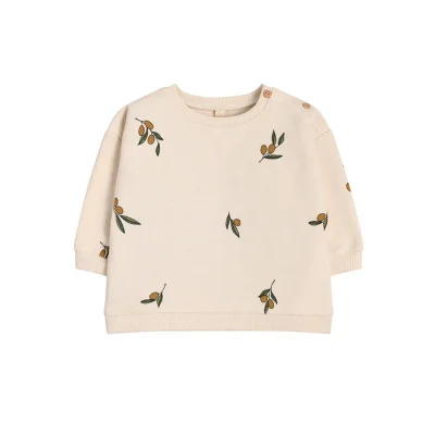 Organic Zoo Sweatshirt - Olive Garden