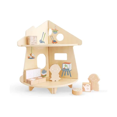 Oribel Portaplay House of Fun Wooden Dolls House - Default