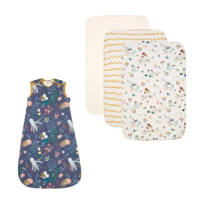 Our Planet Bedside Crib Bundle