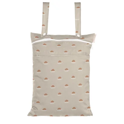 Out & About Double Pocket Nappy Wet Bag - Golden Hour - Golden Hour