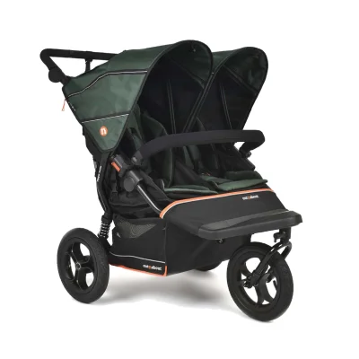 Out n About Nipper V6 Double Pushchair - Sycamore Green