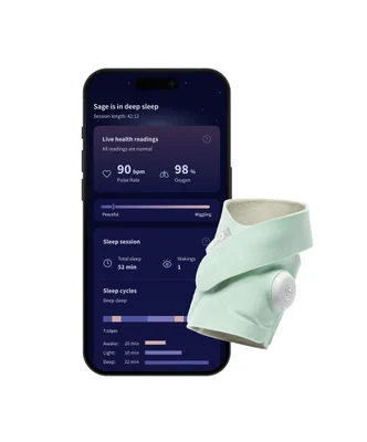 Owlet Dream Sock - Mint