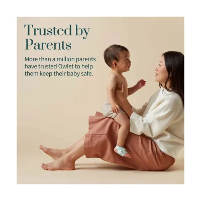 Owlet Smart Sock 3 Baby Monitor - Deep Sea Green — image 11