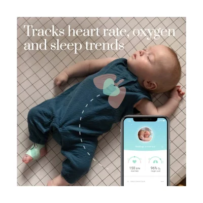 Owlet Smart Sock 3 Baby Monitor - Deep Sea Green — image 15
