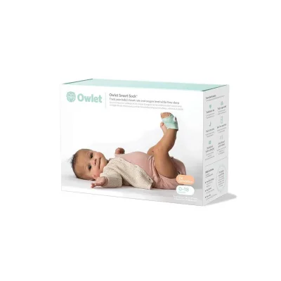 Owlet Smart Sock 3 Baby Monitor - Deep Sea Green — image 20