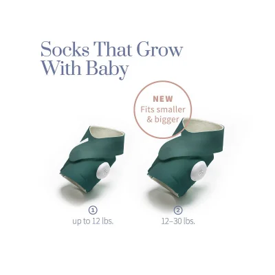 Owlet Smart Sock 3 Baby Monitor - Deep Sea Green — image 5