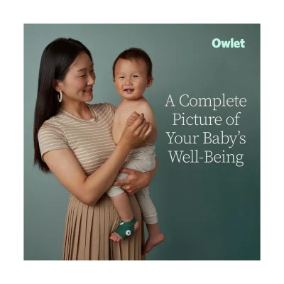 Owlet Smart Sock 3 Baby Monitor - Deep Sea Green — image 8