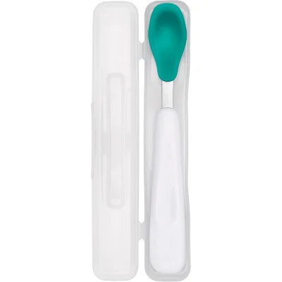 Oxo Tot On The Go Feeding Spoon - Teal