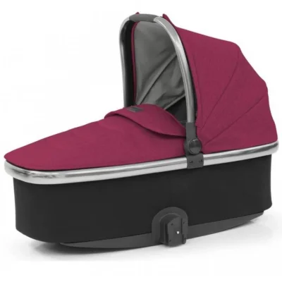 Oyster 3 Mirror Finish Carrycot-Rich Navy