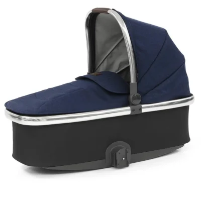 Oyster 3 Mirror Finish Carrycot-Rich Navy