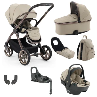 Oyster Oyster 4 360 Travel System- Buttermilk - Luxury Bundle