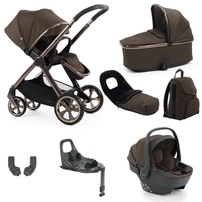 Oyster Oyster 4 360 Travel System- Chocolate Velvet - Luxury Bundle - Chocolate Velvet / Ultimate Bundle