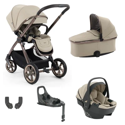 Oyster Oyster4 360 Travel System- Buttermilk - Luxury Bundle
