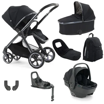 Oyster Oyster4 360 Travel System- Carbonite - Luxury Bundle - Carbonite / Ultimate Bundle