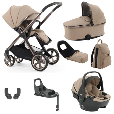 Oyster Oyster4 360 Travel System- Fawn - Luxury Bundle