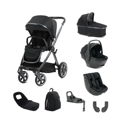 Oyster Ultimate 360 (Capsule & Toddler Car Seat) Family Bundle - Carbonite