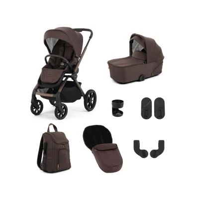 Oyster Vee Stroller - Chocolate