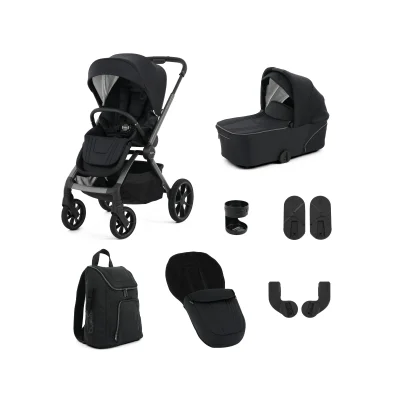 Oyster Vee Stroller - Liquorice