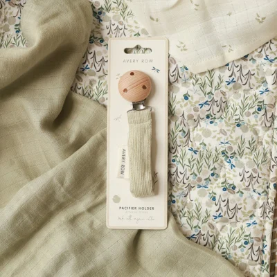 Pacifier holder - Corduroy, Willow