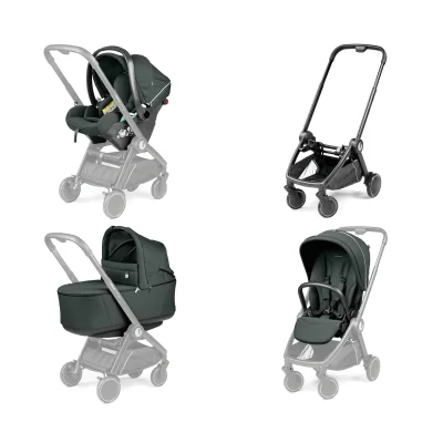 Peg Perego City Loop Chassis, Seat Unit & Primo Viaggio Car Seat Bundle